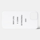 Maak je eigen personalisatie Case-Mate iPhone case (Achterkant (horizontaal))