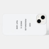 Maak je eigen personalisatie Case-Mate iPhone case (Achterkant (horizontaal))
