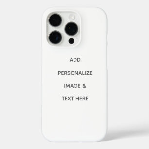 Maak je eigen personalisatie iPhone 16 pro hoesje