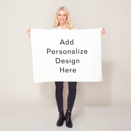 maak je eigen personalisatie fleece deken (In situ)