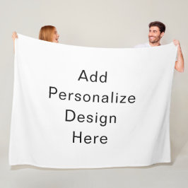 maak je eigen personalisatie fleece deken