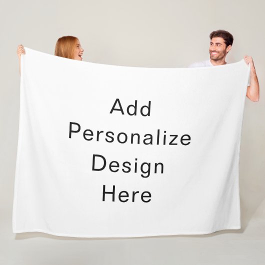 maak je eigen personalisatie fleece deken (In situ)