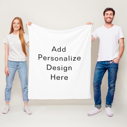 maak je eigen personalisatie fleece deken (In situ)