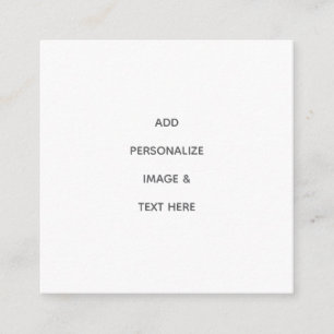 Maak je eigen personalisatie informatiekaartje