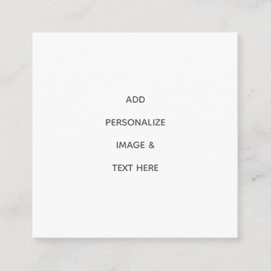 Maak je eigen personalisatie informatiekaartje (Voorkant)
