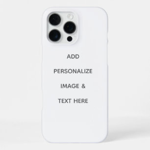 Maak je eigen personalisatie iPhone 16 pro max hoesje