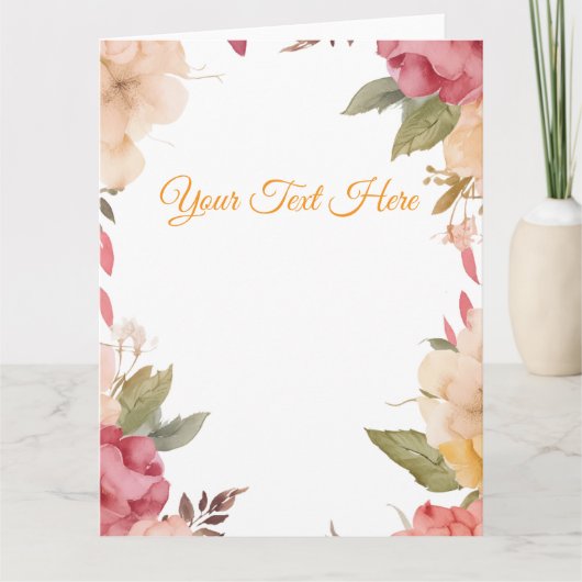 Maak je eigen personalisatie kaart (Voorkant)