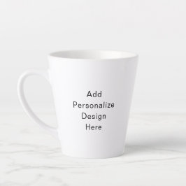 maak je eigen personalisatie latte mok