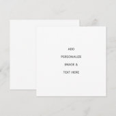 Maak je eigen personalisatie menu (Voorkant / Achterkant)