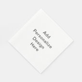 maak je eigen personalisatie servet (Hoek)
