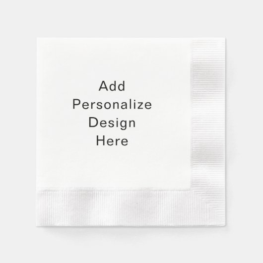 maak je eigen personalisatie servet (Voorkant)