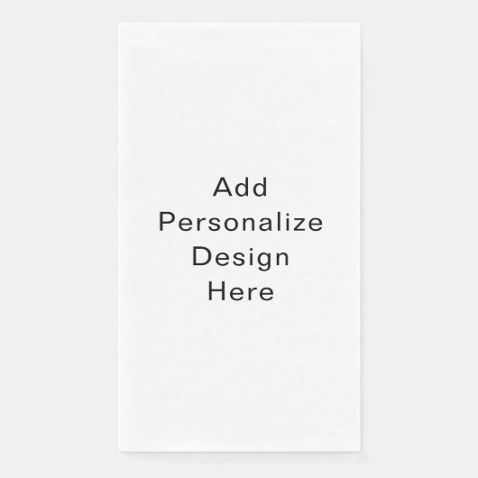 maak je eigen personalisatie servet (Voorkant)
