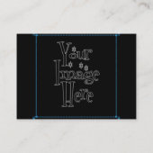 MAAK JE EIGEN - PERSONALISEER DEZE VISITEKAARTJE (Achterkant)