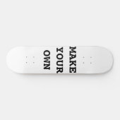 MAAK JE EIGEN PERSOONLIJK SKATEBOARD (Horizontaal)