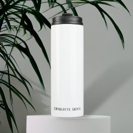 Maak je eigen persoonlijke naam thermosbeker