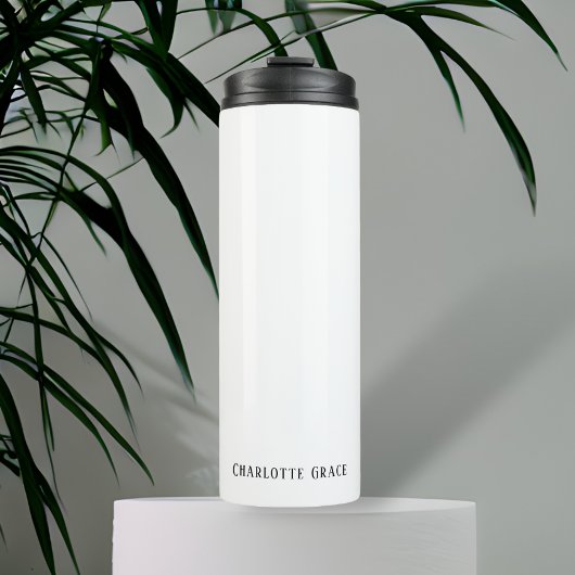 Maak je eigen persoonlijke naam thermosbeker