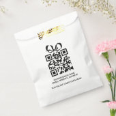 Maak Je Eigen Persoonlijke QR Code Zakelijk Bedankzakje (Gezegeld)
