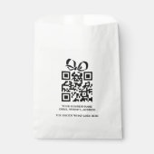 Maak Je Eigen Persoonlijke QR Code Zakelijk Bedankzakje (Voorkant)
