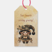 Maak Je Eigen Pittige Magische Kerstkabouter Cadeaulabel (Achterkant)