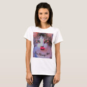 Maak Je Eigen Plaatje Aangepaste Tekst T-shirt (Voorkant volledig)