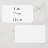 8,9 x 5,1 cm Enkele plaatskaart (Voorkant / Achterkant)