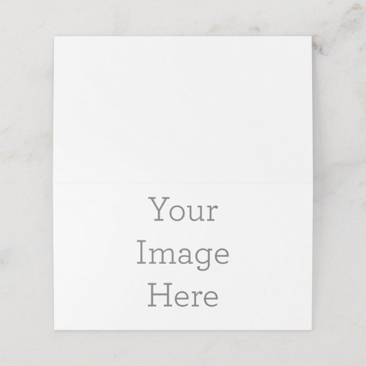 Dubbele plaatskaart,  Vouwstijl: Horizontaal, Papier: Signature Mat, Enveloppen: Geen (Buitenkant ongevouwen)