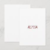 Maak Je Eigen Plat Save The Date Kaart (Voorkant / Achterkant)