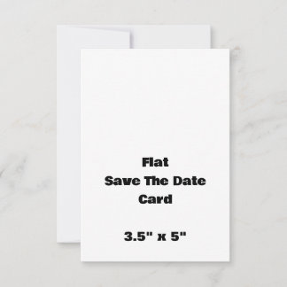 Maak Je Eigen Plat Save The Date Kaart