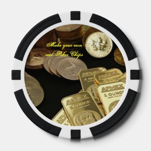 Maak je eigen Poker Chips/Matching spelende Kaarte Poker Chips (Voorkant)