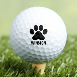 Maak je Eigen Pootafdruk Huisdier Golfballen