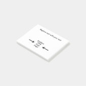 Maak je eigen Post-it® notes (Schuin)