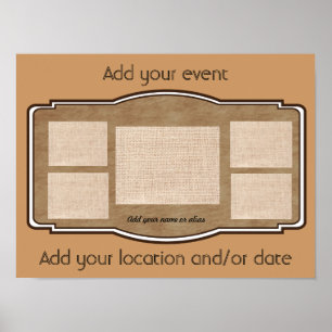 Maak je eigen poster