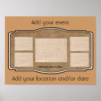 Maak je eigen poster