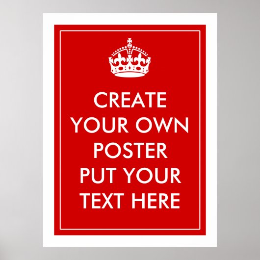 Maak je eigen poster (Voorkant)