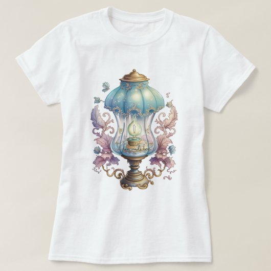 Maak Je Eigen Prachtige Feeënlamp T-shirt (Design voorkant)