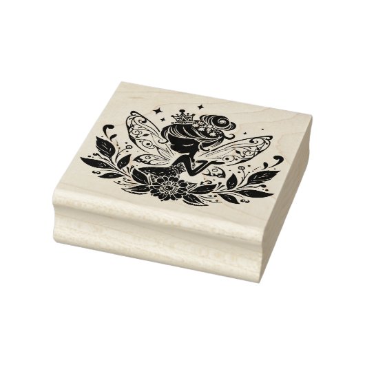 Maak Je Eigen Prachtige Feeënprinses Rubberstempel (Stempel)