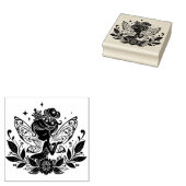 Maak Je Eigen Prachtige Feeënprinses Rubberstempel (Gestempeld)