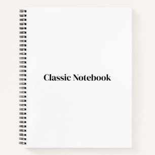 Maak je eigen Premium 21,59 x 27,94 cm spiraal Notitieboek