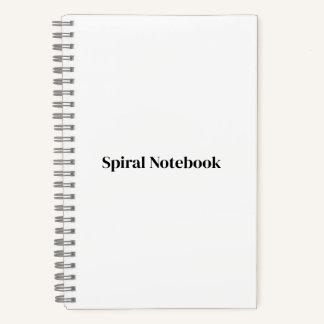 Maak je eigen Premium | 5.5" x 8.5" Spiraal Notitieboek
