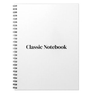 Maak je eigen Premium 6.5" x 8.75" Klassiek Notitieboek