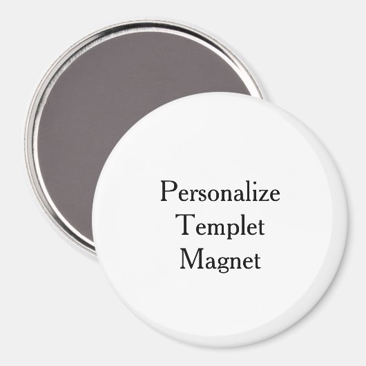 Maak je eigen professionele Circle 3 Inch Magneet (Voorkant / Achterkant)