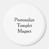 Maak je eigen professionele Circle 3 Inch Magneet (Voorkant)