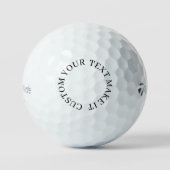 maak je eigen professionele Taylor Made TP5 Golfballen (Voorkant)