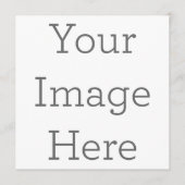 13,3 cm x 13,3 cm Enkele programmakaart (Voorkant)