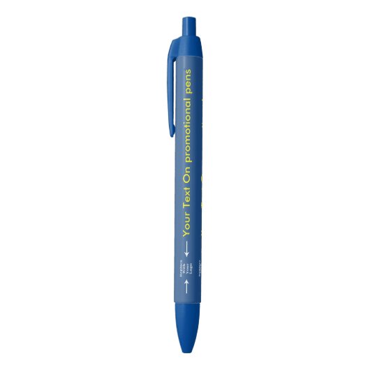 Maak je eigen promotie zwarte inkt pen (Top (Verticaal))