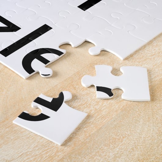 Maak je eigen puzzel legpuzzel (Zijkant)