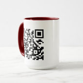 Maak je eigen QR-code Mok (Voorkant links)