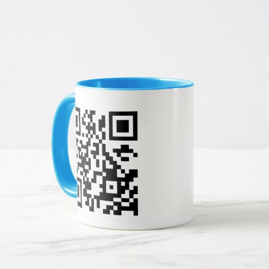 Maak Je Eigen QR Code Mok (Voorkant links)