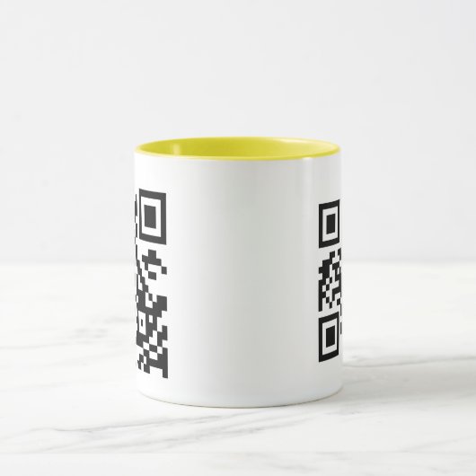 Maak je eigen QR-code Mok (Midden)