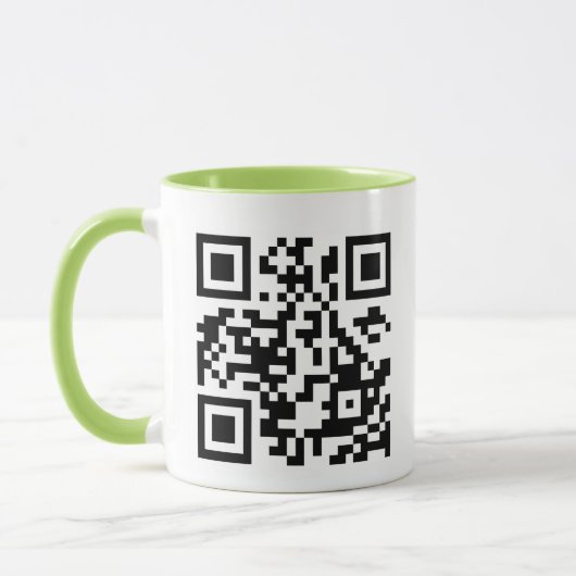 Maak Je Eigen QR Code Mok (Links)